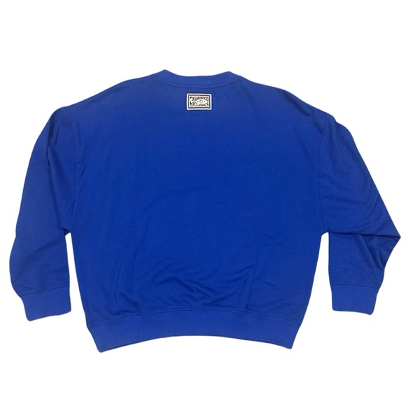 Women’s Mitchell and Ness Dallas Mavericks Pullover Crew Size Medium NWT - Picture 3 of 9